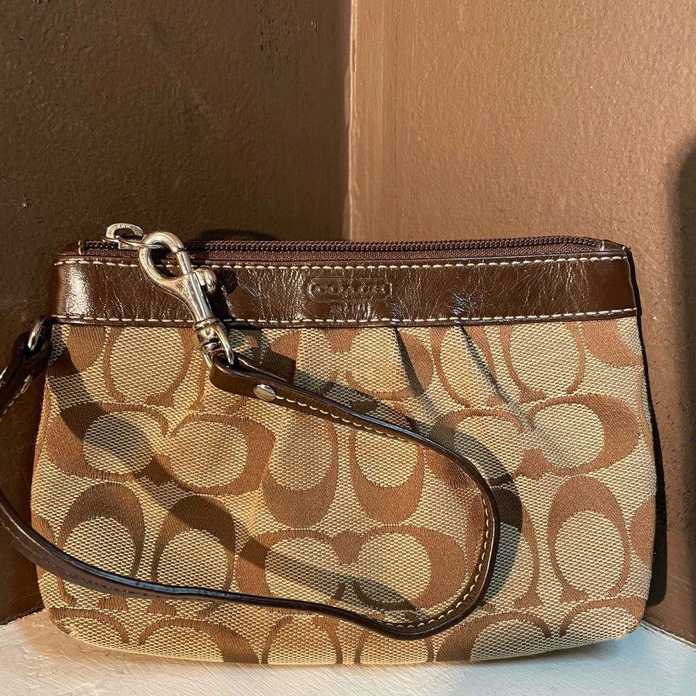 Coach wristlet